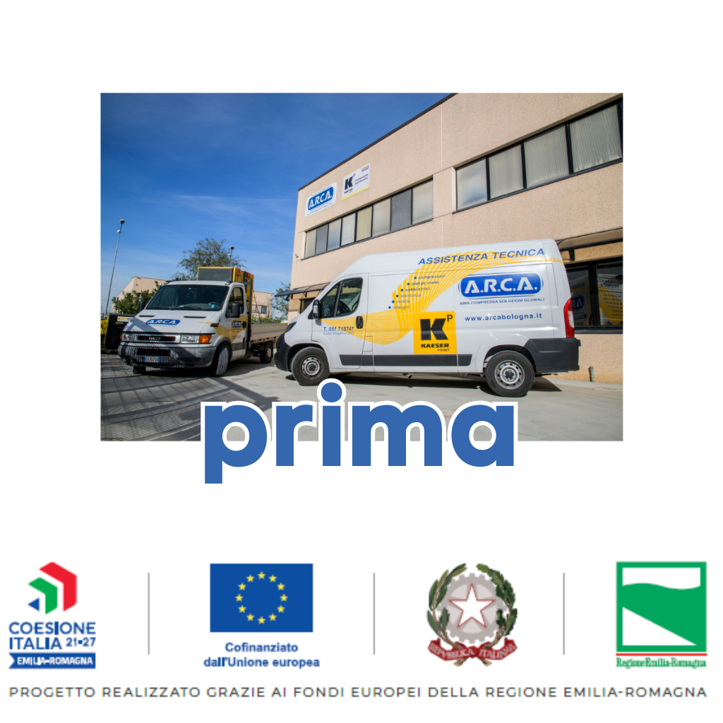 Stabilimento A.R.C.A. S.r.l. prima dei lavori di riqualificazione energetica